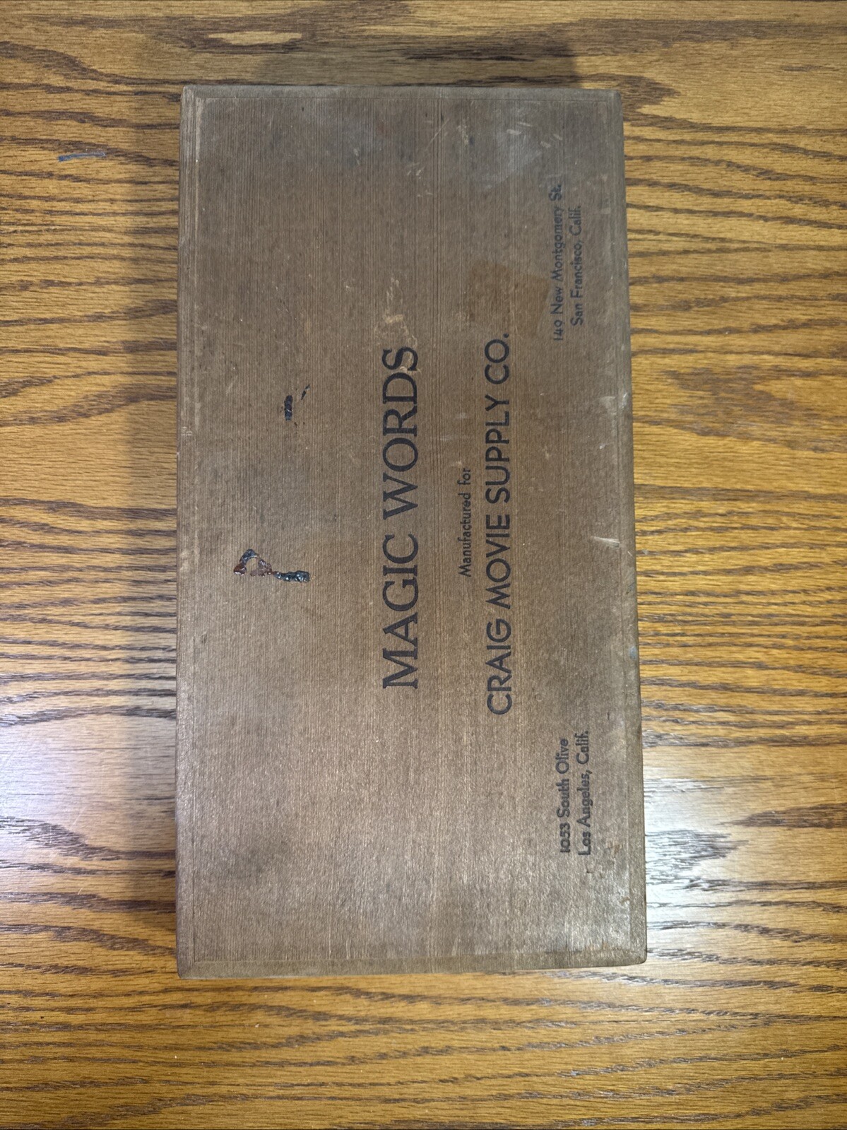 Magic Words Vintage Movie Title Set by Craig Movie Supply Co.
