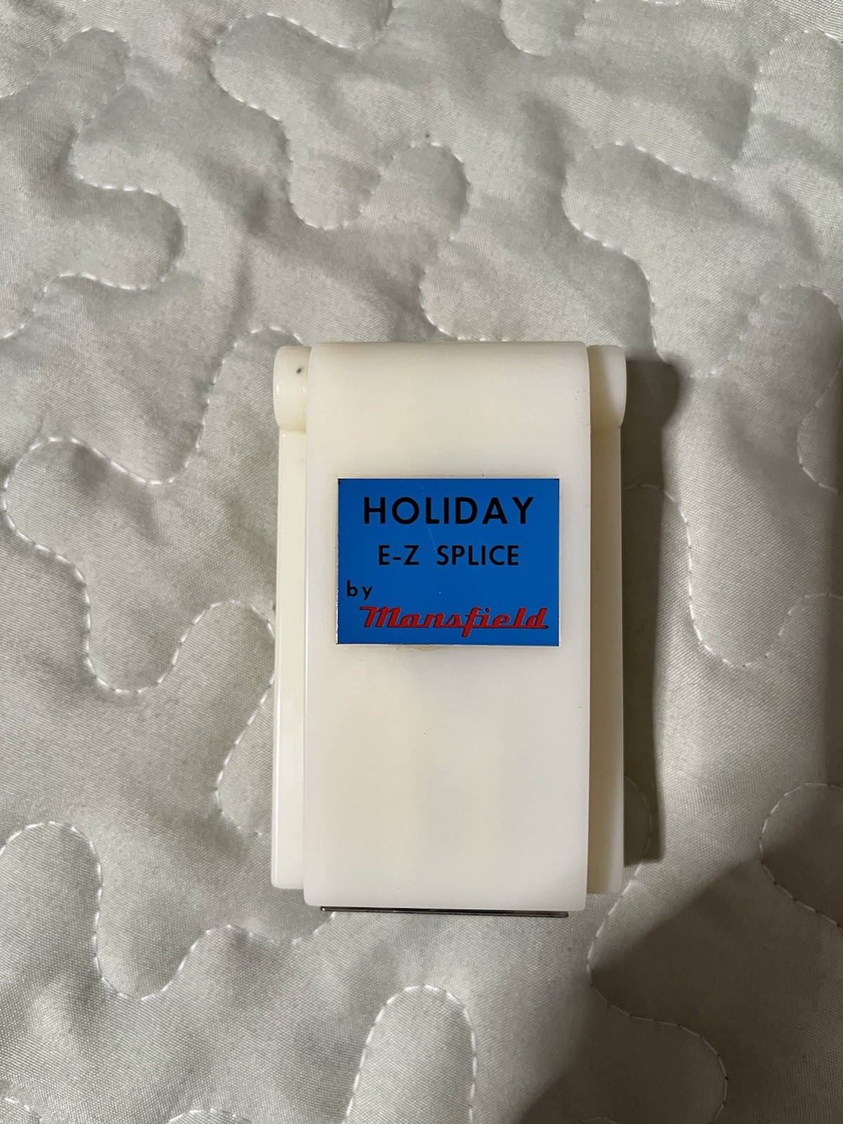 Vintage Holiday E-Z Splice by Mansfield 8mm Film Cutter & 40 Kodak Presstapes