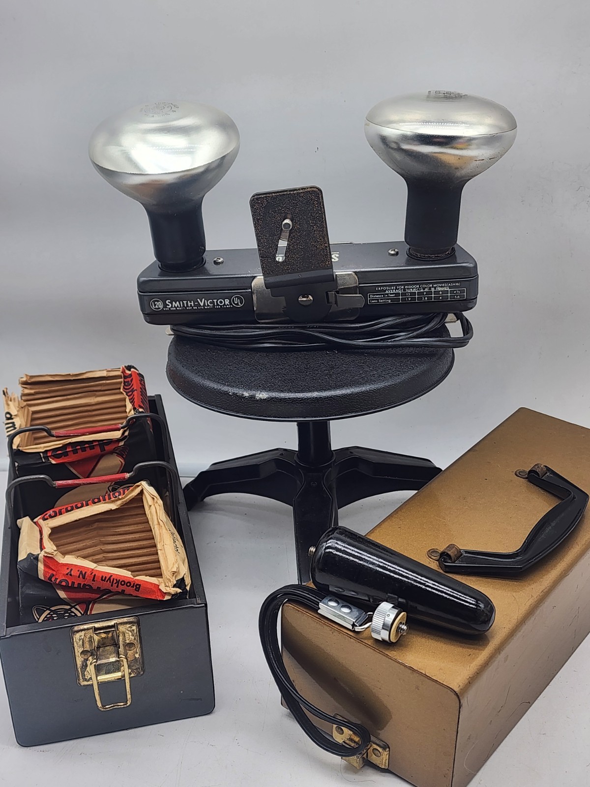 Vintage Smith – Victor Model GL-20 Vintage Movie & Photography Spot Light Bar