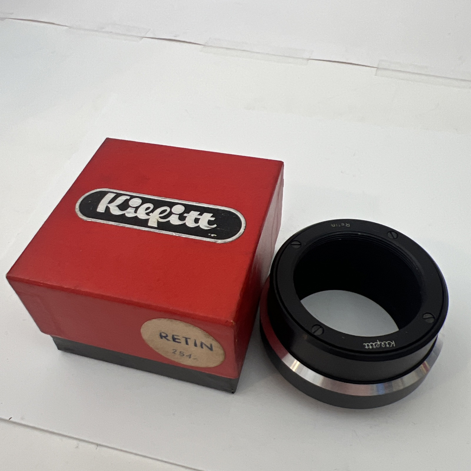 RARE KILFITT 39MM Praktina Camera Leica 90mm Kilar Screw On Lens ADAPTER MOUNT