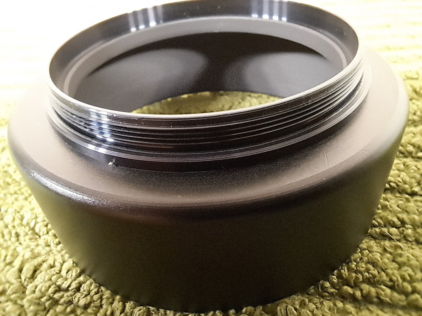 Vintage Black Metal Lens Hood Shade Series 7 VII (50.8 mm) – Made in Japan