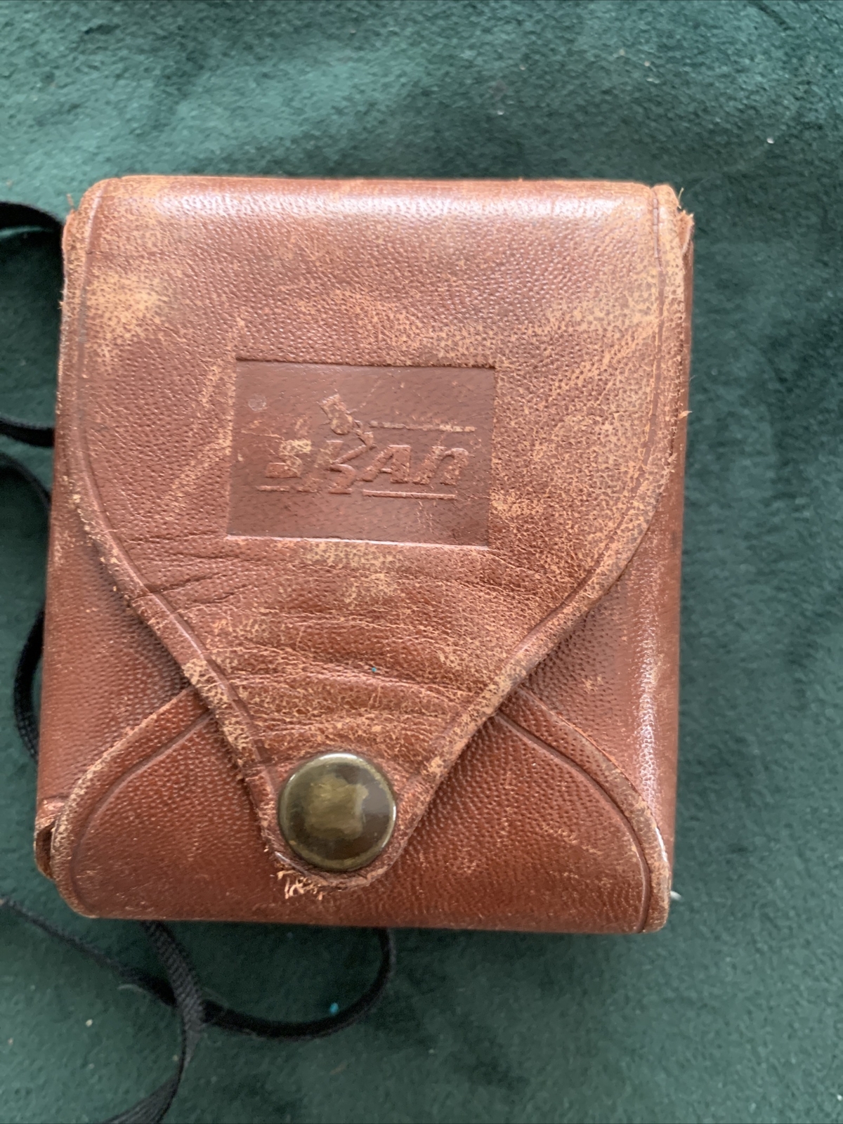 Vintage Gm Laboratories Inc Skan Exposure Meter W/ Orig Leather Case Chicago-usa