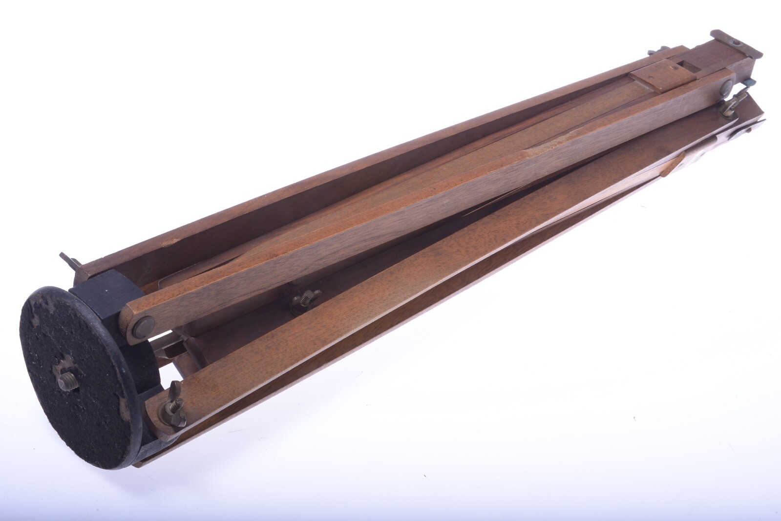 ✅ ANTIQUE WOOD TRIPOD 130CM, 51.18″ GLASS PLATE 9x12CM LARGE FORMAT FIELD CAMERA