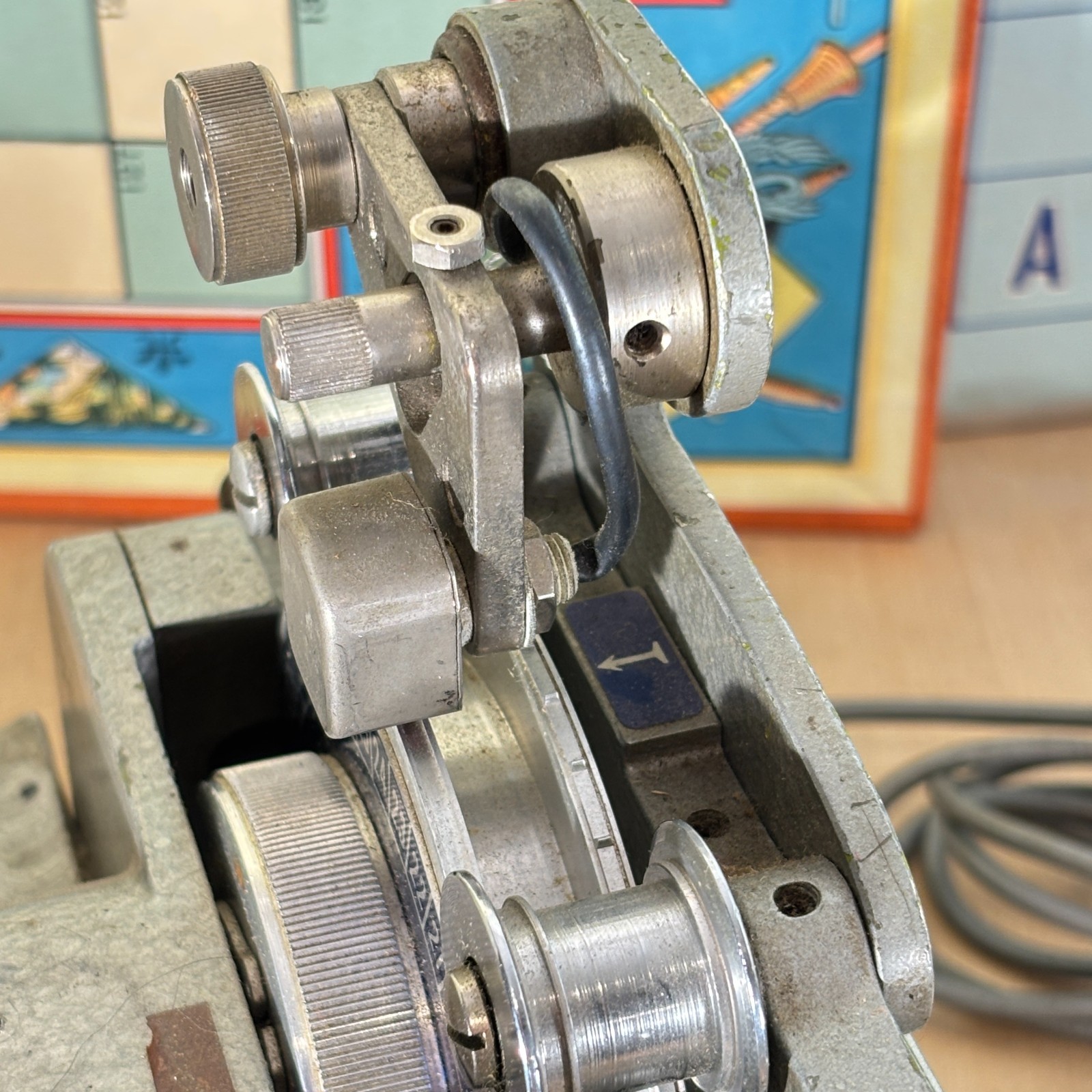 Precision Magnetic Synchronizer Attachement Movie Film Editing Equipment Vintage