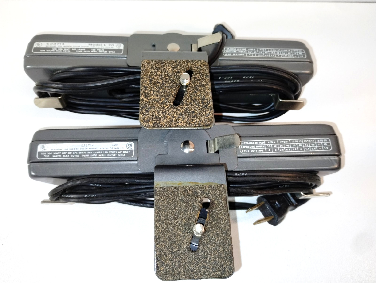 Studio Bar Lights, Smith-Victor & Keystone, Lot Of 2, Working In VGC, USA.