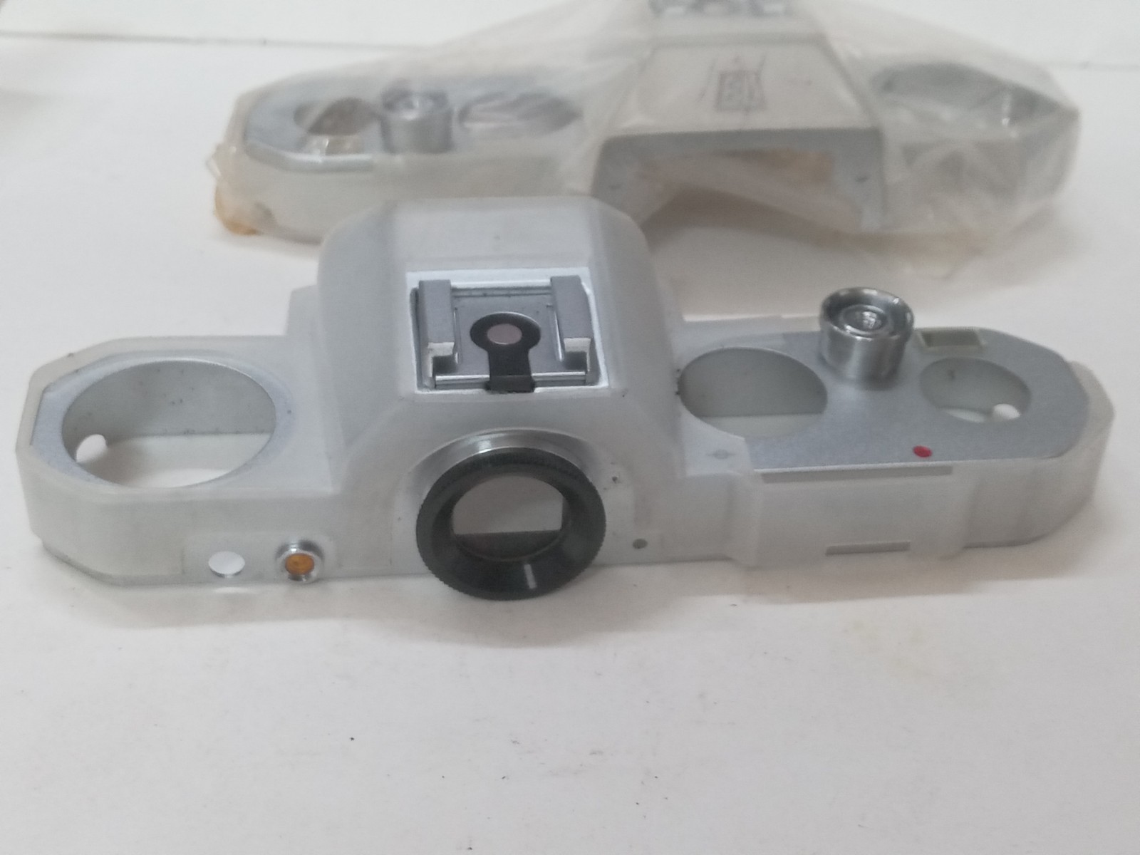 New Old Stock Nikkormat / Nikomat EL Chrome Silver Top Plate Spare Part