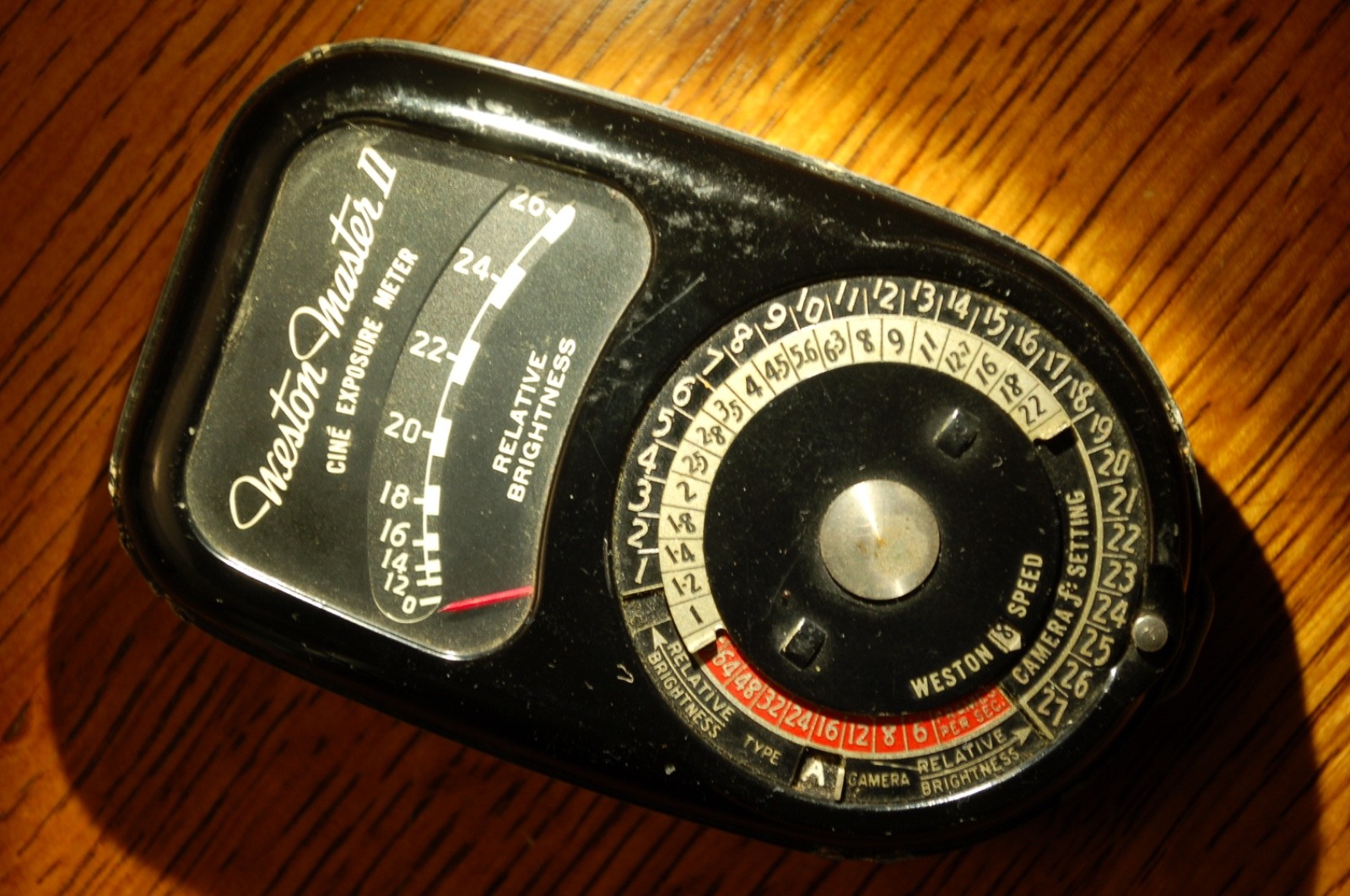 Weston Master II Cine Exposure Meter Vintage Selenium Powered Classic – Working