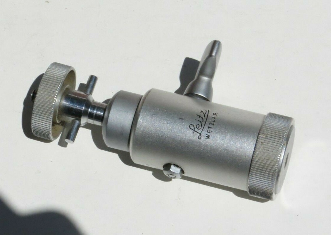NICKEL BALL HEAD LEITZ WETZLAR TRIPOD LEVEL MOUNT FITS LEICA M CAMERAS M3, M6 M2