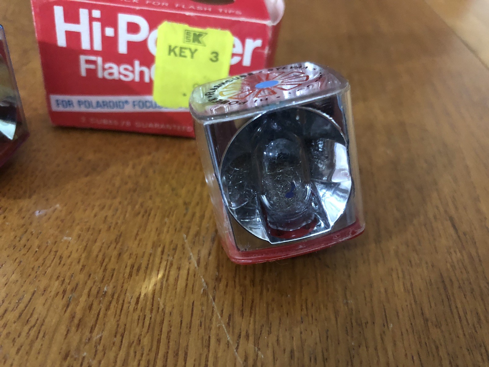 VINTAGE GE GENERAL ELECTRIC HI-POWER FLASH CUBES IN ORIGINAL PACKAGE USA MADE