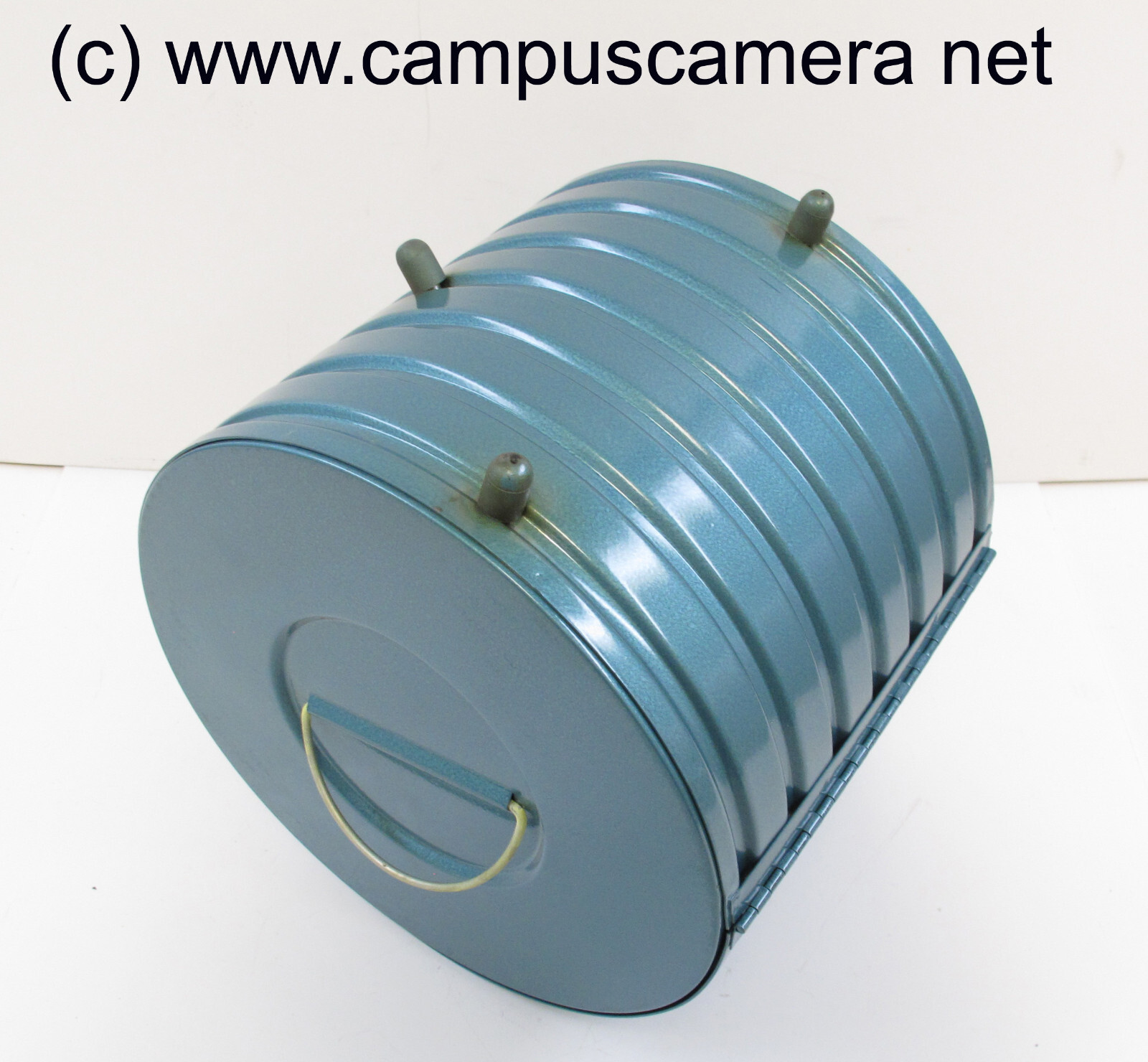 Compco 8mm / Super8 400ft Steel Film Reel Storage Container “ReelBank” in box!!