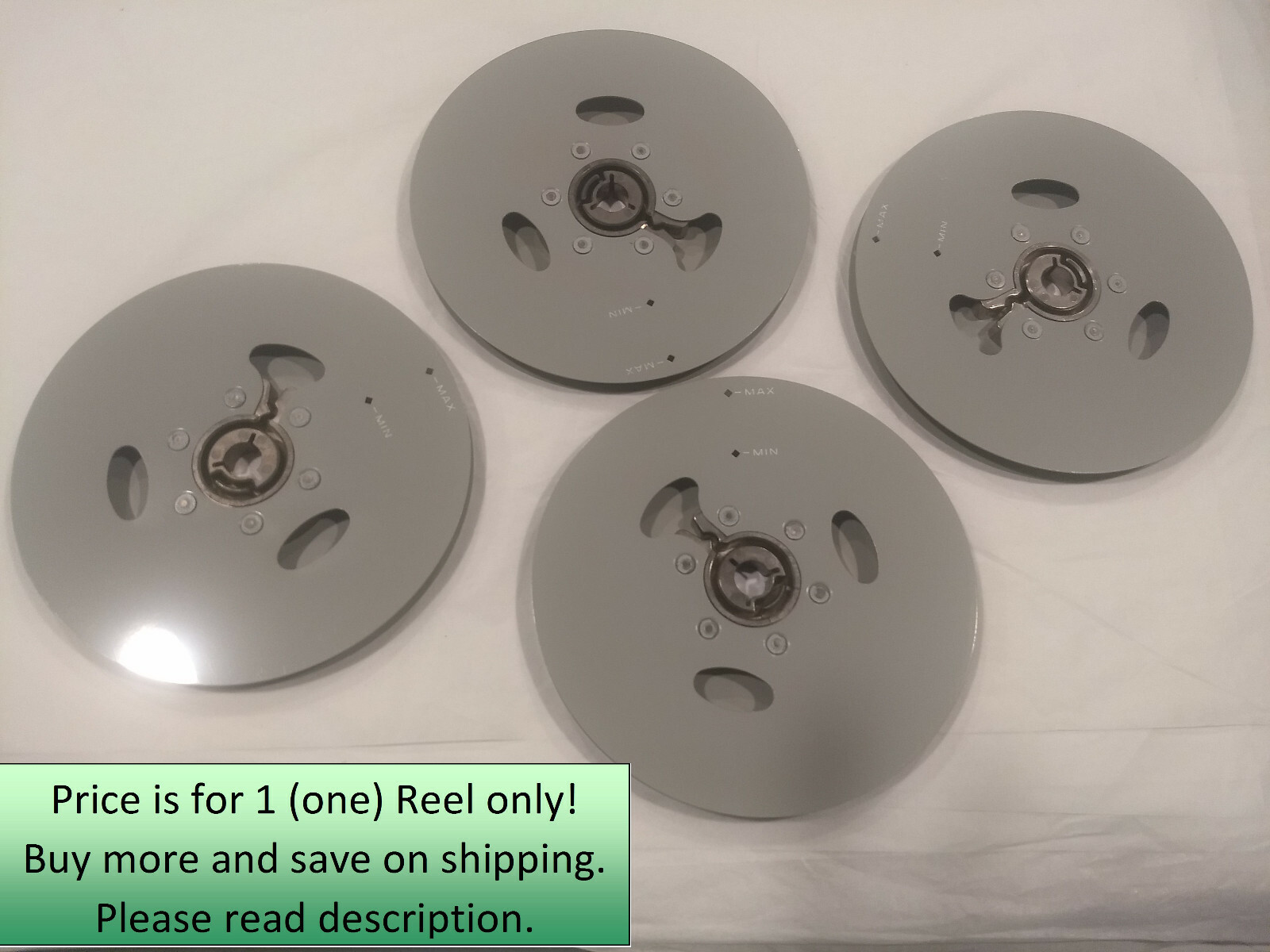 1 (one) Vintage Super 8 Movie REEL, No film 6″ 300ft, 3oz, R605, Made USA