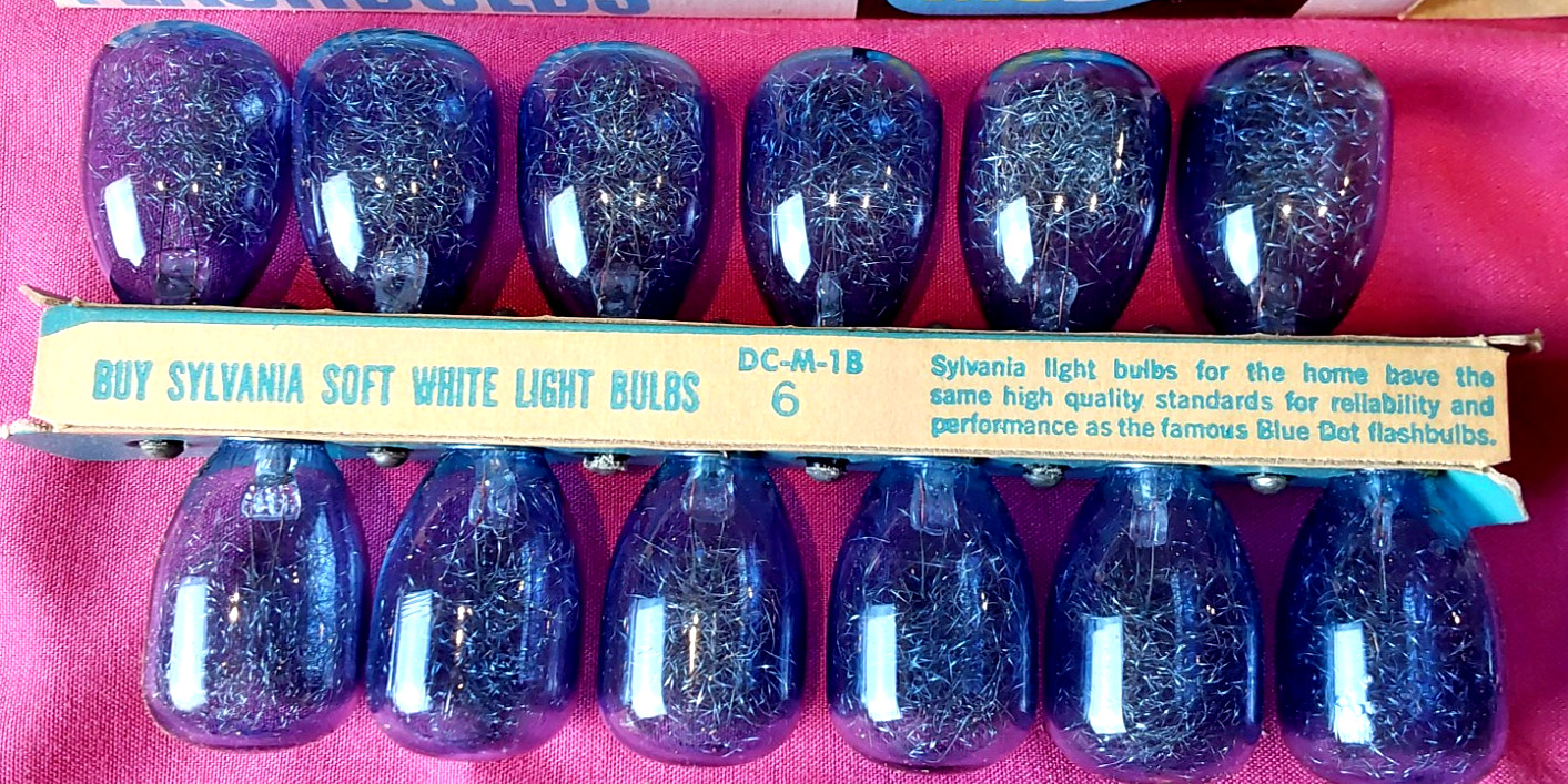 Lot of 2 VTG GE and Sylvania M3B Flashbulbs Camera 12 Bulbs in original boxes