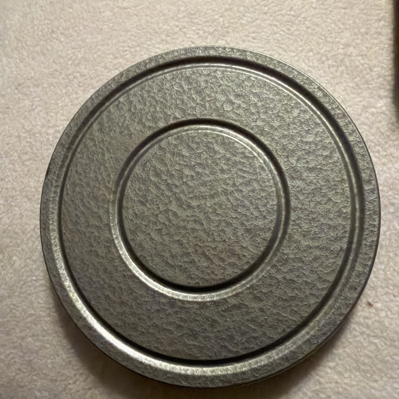 Set of 2 vintage Brumberger Reel And Can 8mm 200ft #1018 Tempered Steel Movie