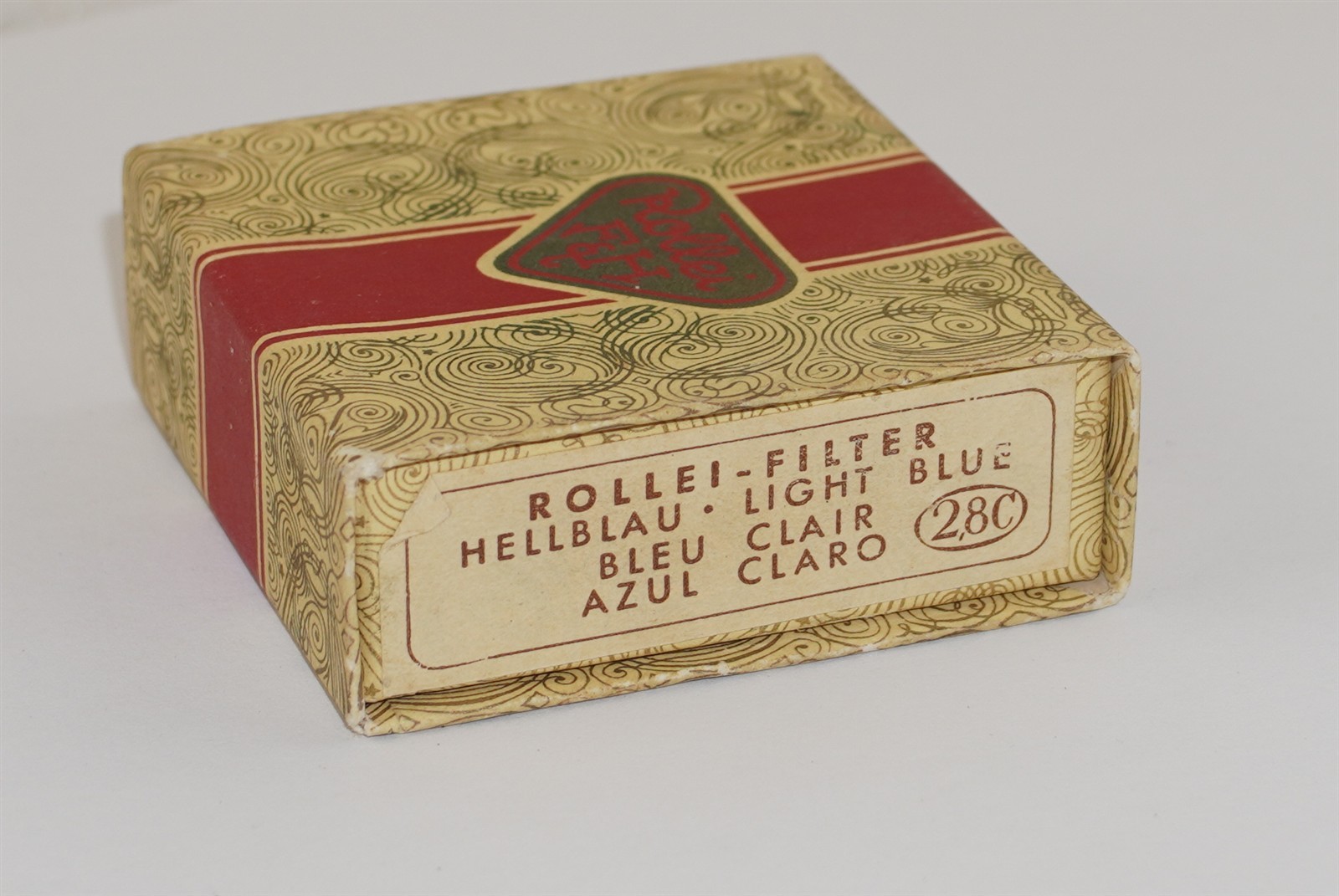 Rolleiflex Bay 3 Light Blue Filter for 2.8C in original case and box