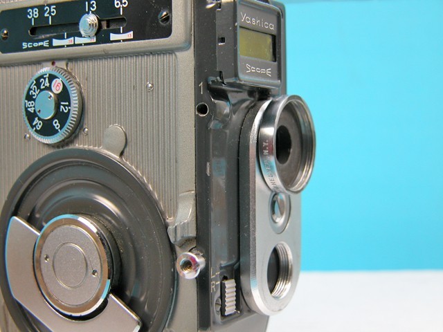 Rare D-MOUNT To C-MOUNT LENS ADAPTER For 8mm Bolex Yashica Bell & Howell