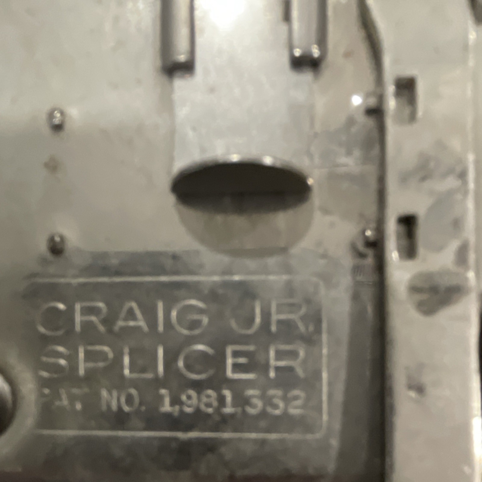 VTG Craig JR Splicer 8 mm 16 mm Safety Film Cement and Original Box Untested