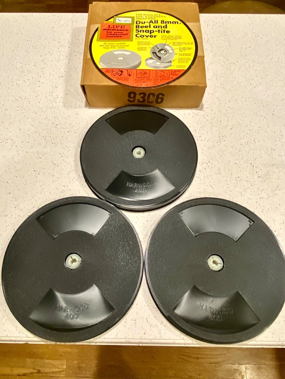 Du-All 8mm (3) 400Ft Plastic Reel, Can, Snap-Tite Set (NEW) Original Box