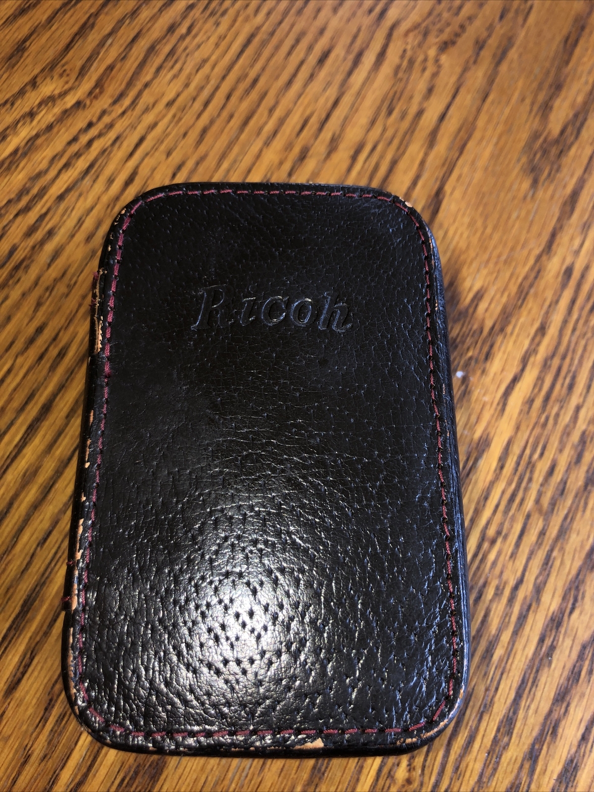 Ricoh BC-605 Folding Camera Flash Unit with Leather Soft Case | Untested