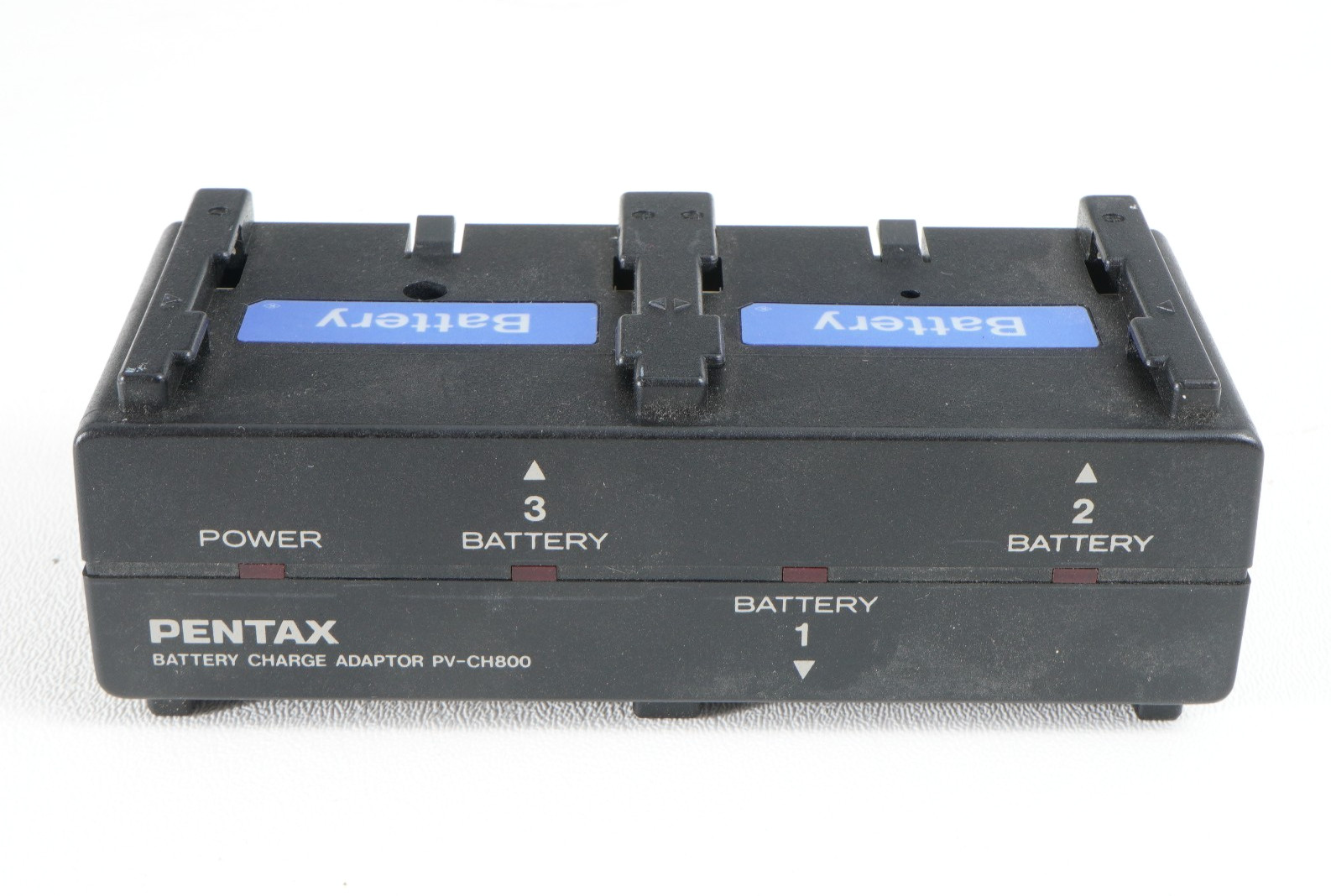-Genuine Pentax AC Adapter PV-A800A For Video Camera Tested W/ Battery Adapter