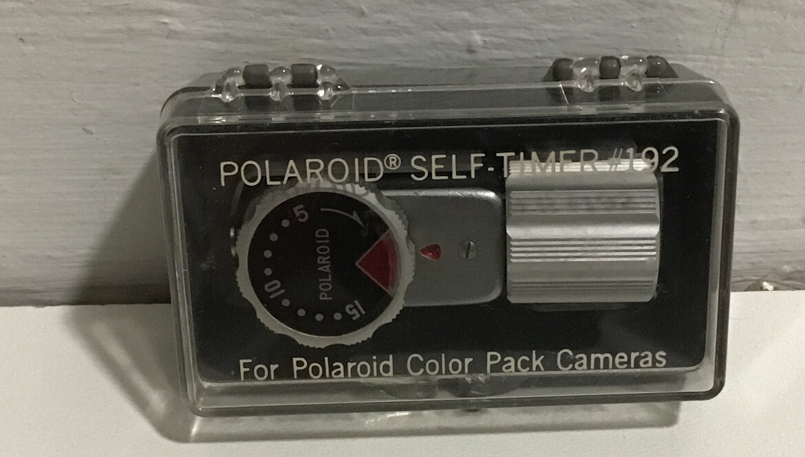 Vintage -WORKING – Made in Japan Polaroid Self-Timer #192 in Original Case