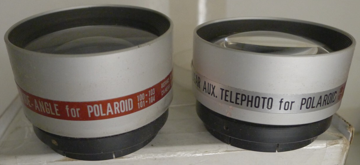Kaligar Aux Lens Set for Polaroid Model 100 101 103 104 Camera with Case