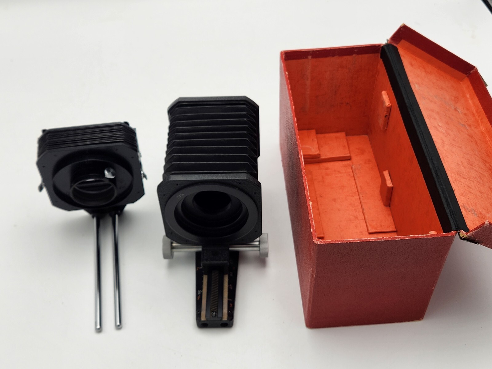Leica Leitz Wetzlar Visoflex Macro Bellows Unit 13.5cm w/ Box 32mm Screw Mount