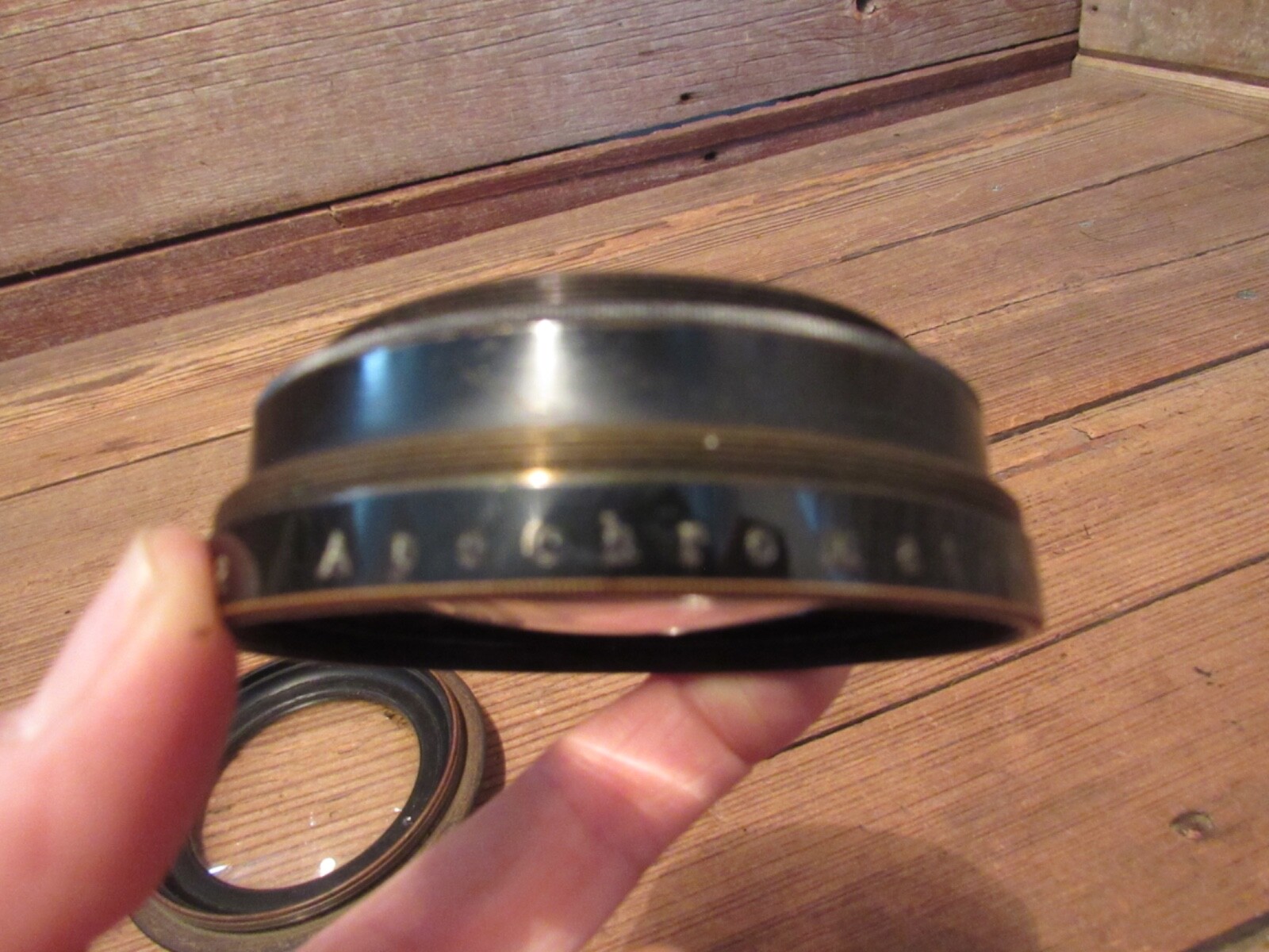 Vintage Brass Carl Zeiss Jena Tessar Lenses Format Film Photography