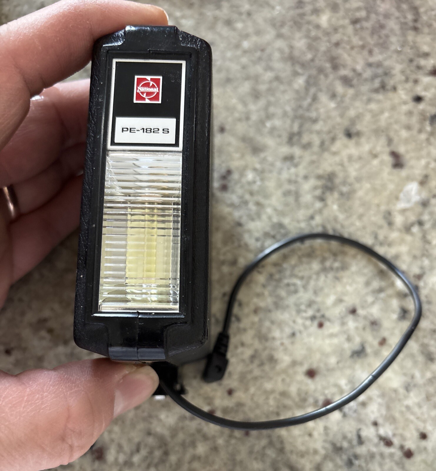 National PE-182S Camera Flash, Vintage RARE