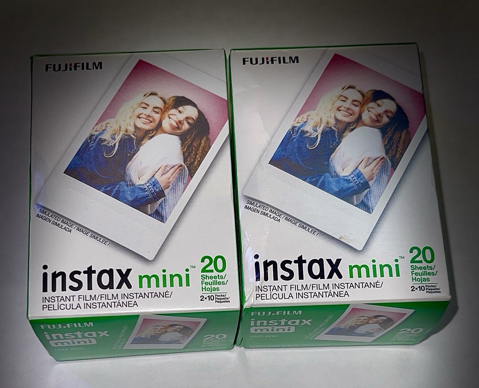 Fujifilm Instant Mini Film Two Instant Film Twin Packs – 40 EXP Total, ISO 80…