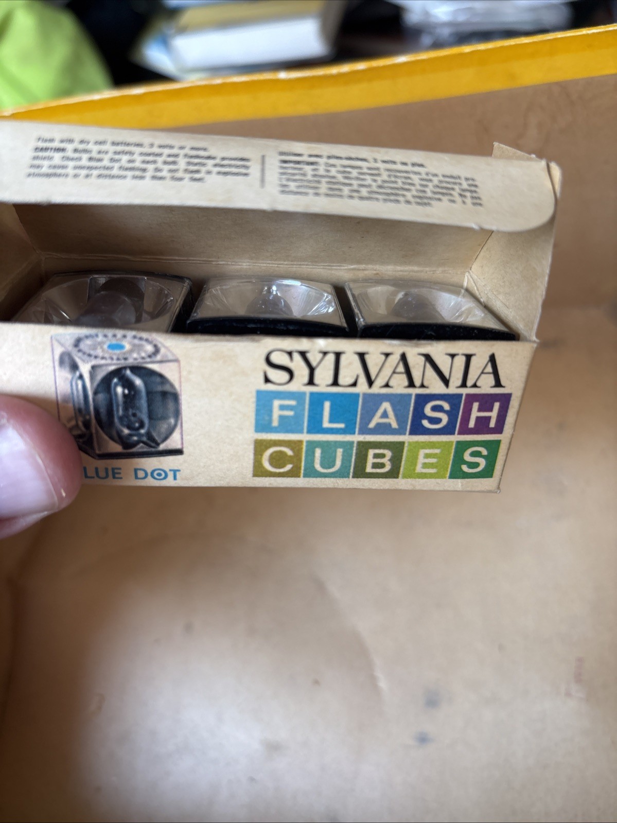 Lot of 2 Flashbulbs Boxes 2 Flash Cubes Boxe Kalart Compak Speed Flash 6 Bulbs