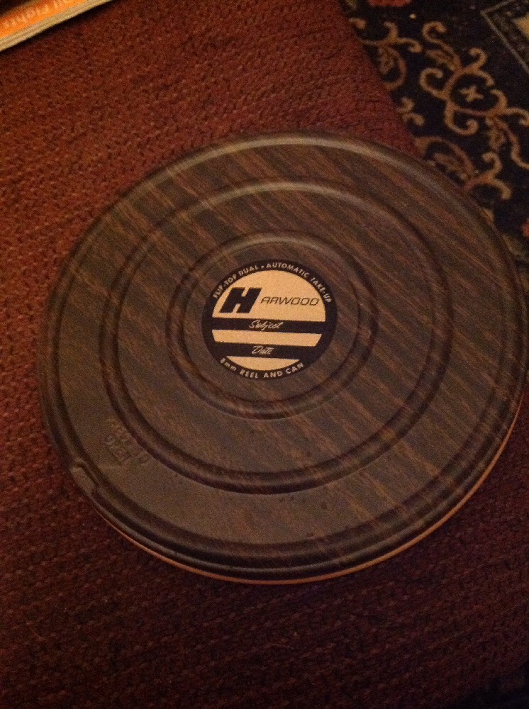 Harwood 8 mm Film Canister with Reel