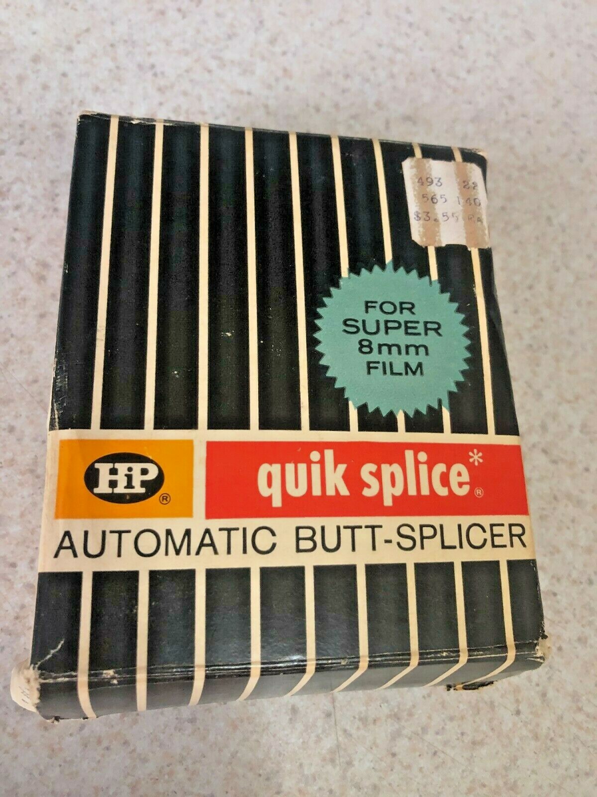 HIP Hudson Photographic Automatic Butt Splicer Movie Film Editor Quik Splice 8mm