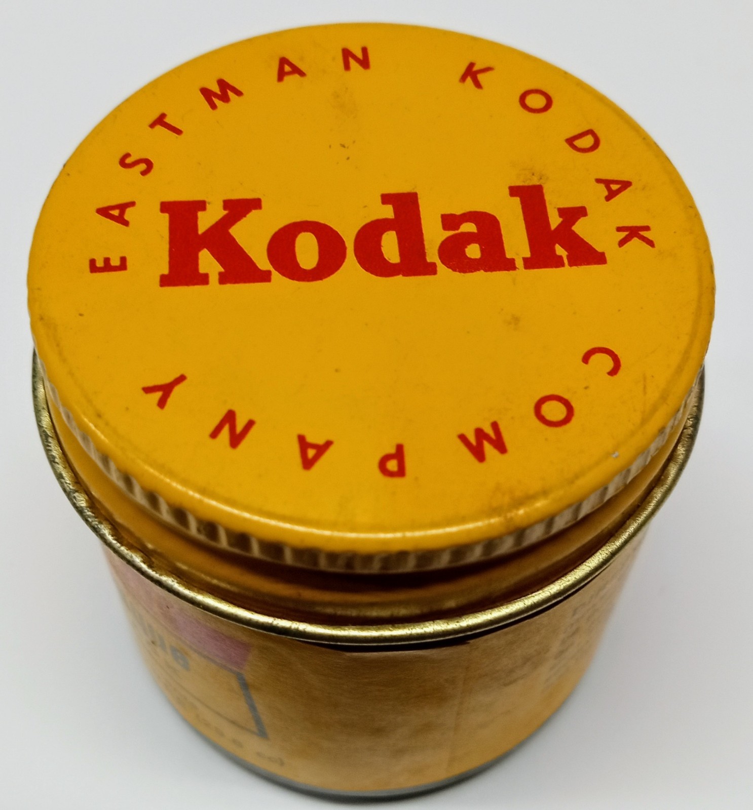 Vintage Eastman Kodak Jar of Opaque Black