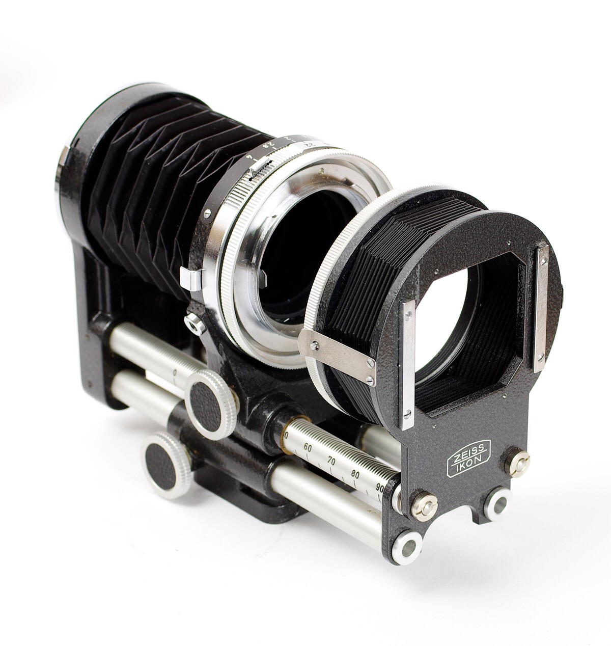 Zeiss Ikon Contarex Macro Bellows Device with Slide Copy Attachment