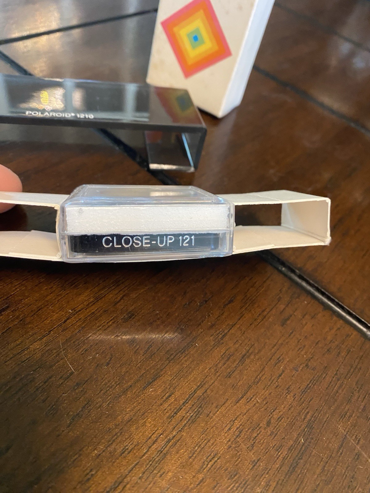 NOS – Polaroid Close-Up Lens & Flash Diffuser #121, for SX-70 Land Camera