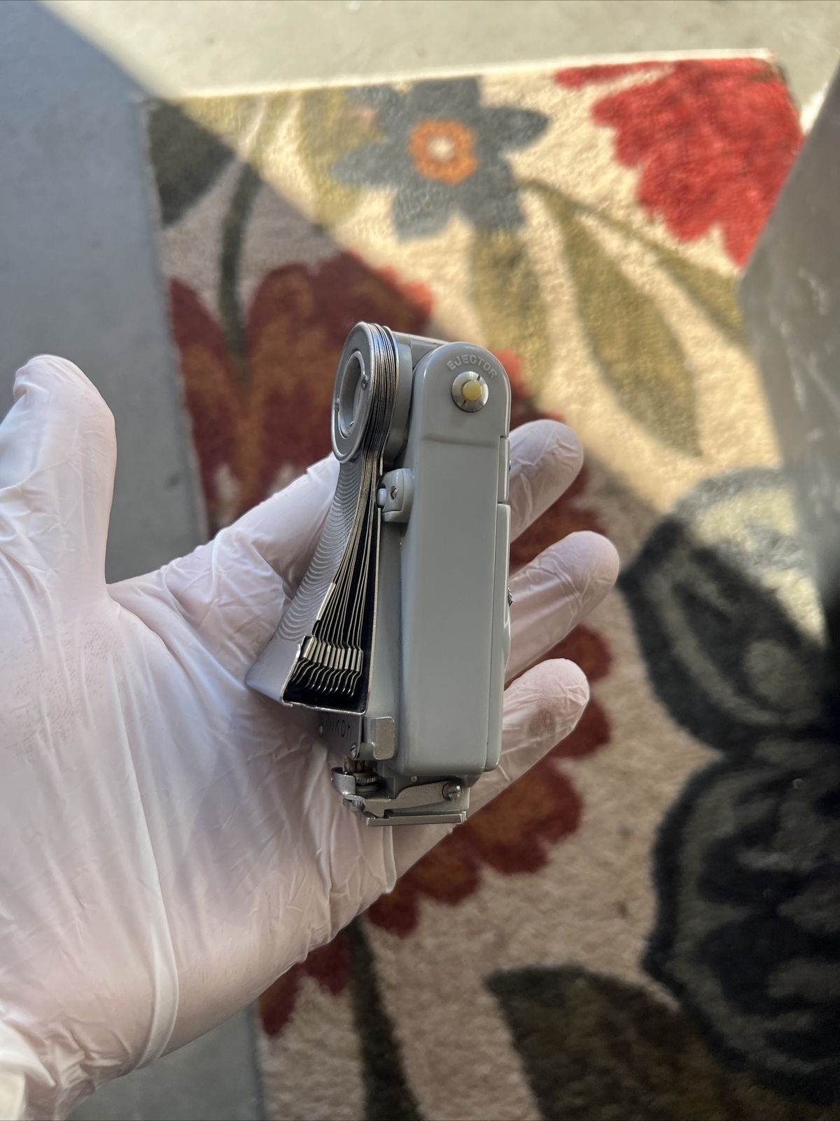 Vintage 1960’s Nikon Fan Flash – Japan – in Case