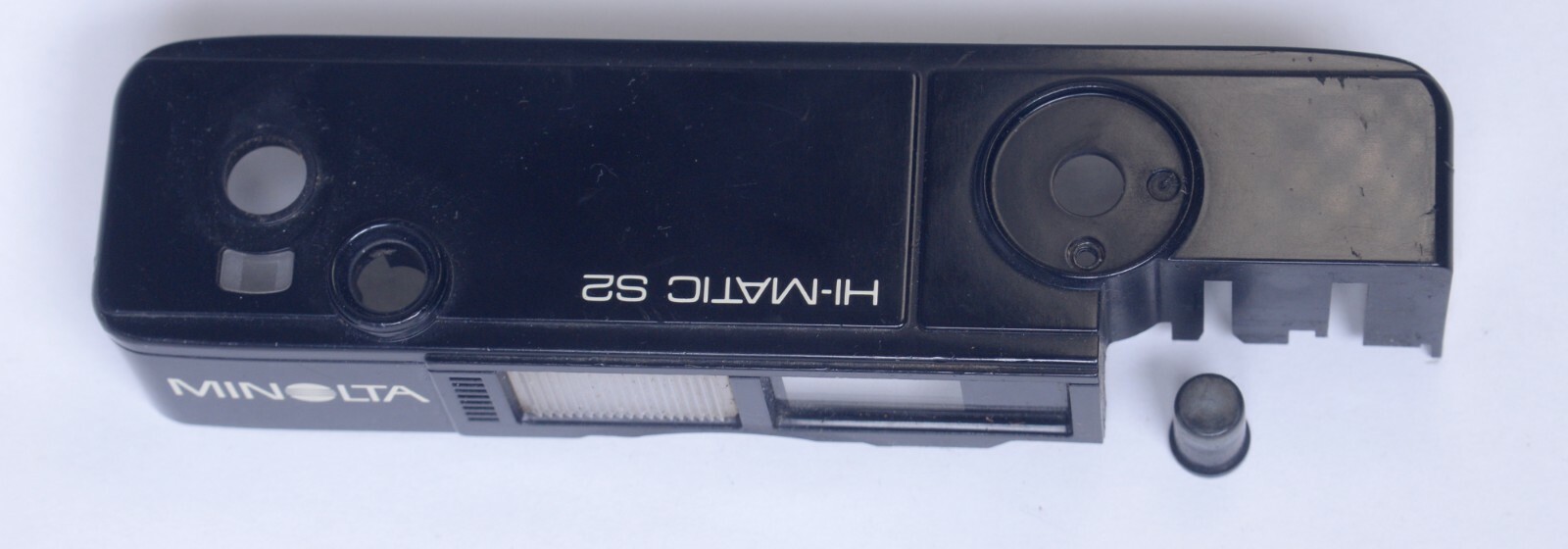 Minolta Hi Matic S2 Top Cover Bezel Vintage Rangefinder 35mm Film Camera Parts