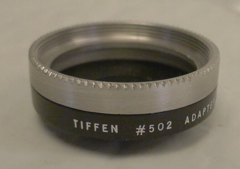 Tiffen Series 5 #502 Adapter Ring Screw-In For Argus C, C2, C3 with Box