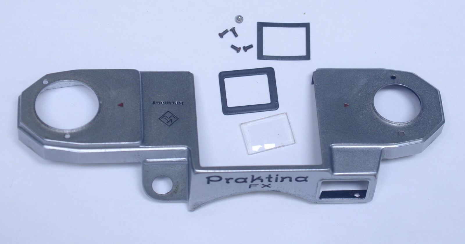 Praktina FX Top Cover w Screws Vintage SLR Film Camera Parts