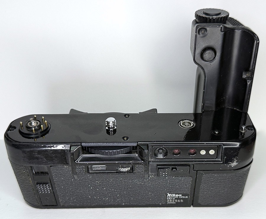 Nikon MA-4 AC/DC Converter + MD-4 Motor Drive Set for F3 / F3HP w/ MC-12A Remote