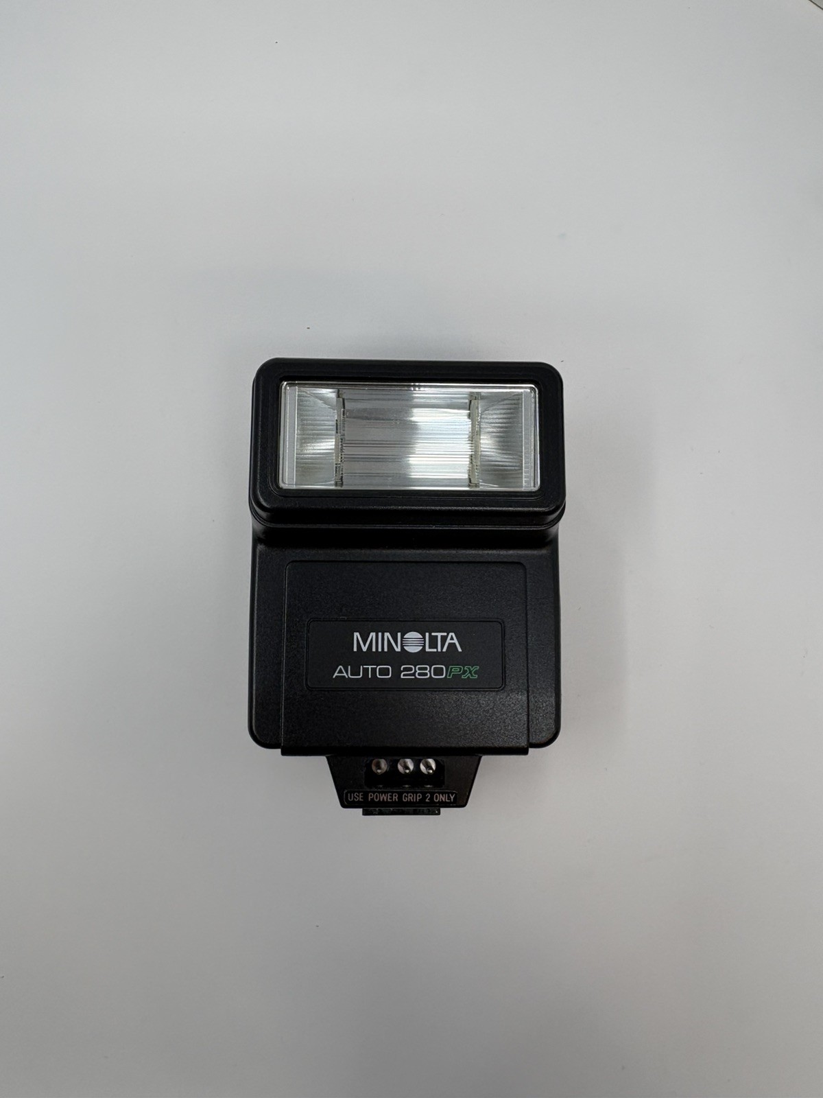 KE Minolta Auto Electroflash 280PX Shoe Mount Flash – Made In JAPAN *READ DESC*