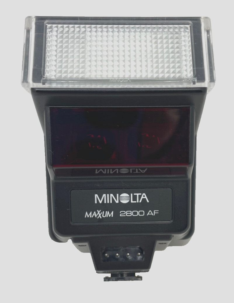 Minolta Flash Maxxum 2800 AF | Shoe Mount with Carry Case