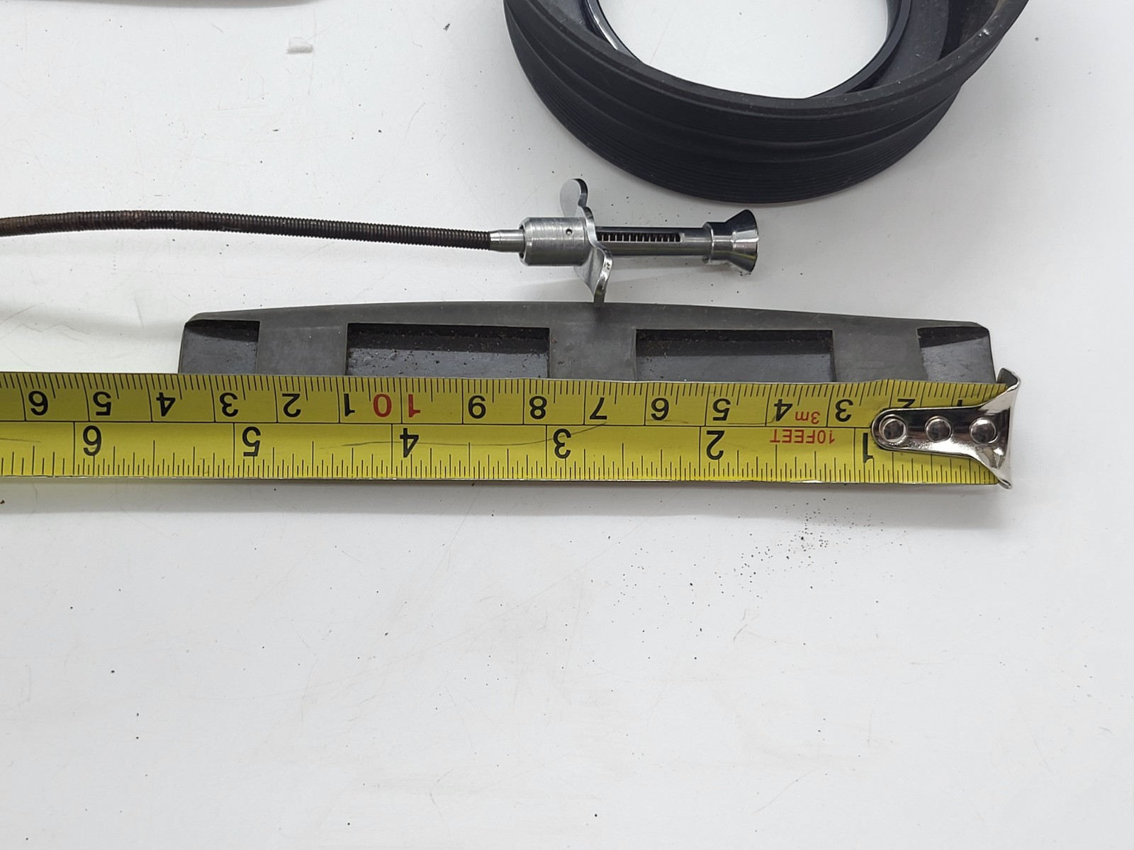 Vintage photography accessories: Extension rings shutter release cable lens hood