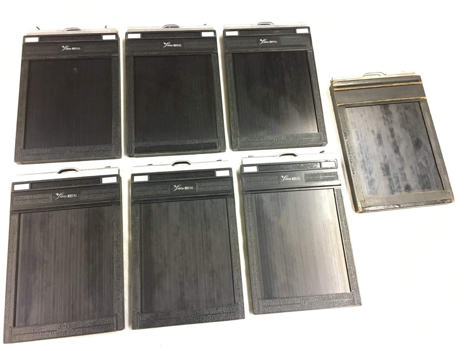 6 4×5 Lisco Regal Cut Film Holders 1 Folmer