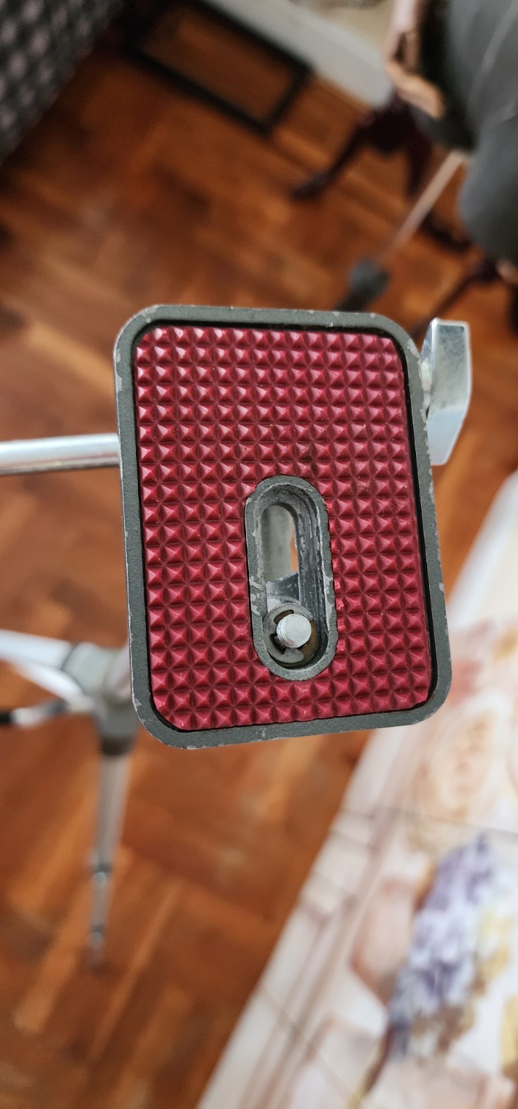 RARE Vintage Hollywood Tripod ACME-LITE (Japan) | Red Dial | Crank Lift | Studio