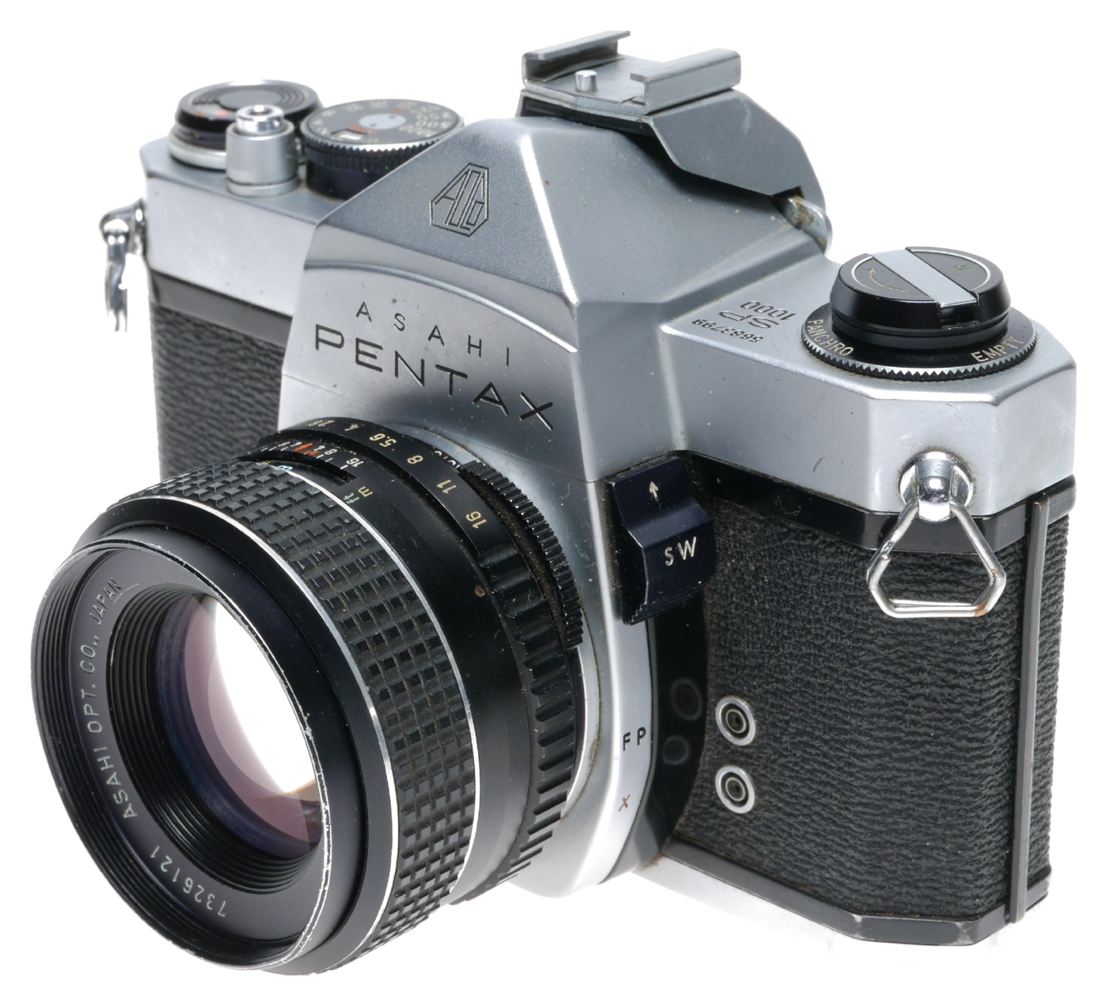 Pentax SP1000 Spotmatic SLR Film Camera SMC Takumar 1:2/55mm