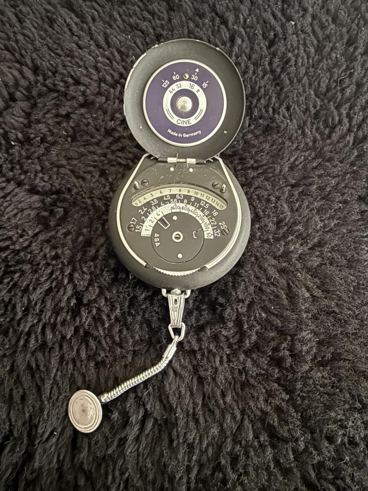 Vintage 1950s Camera Bertram Chrolon Light Meter West Germany