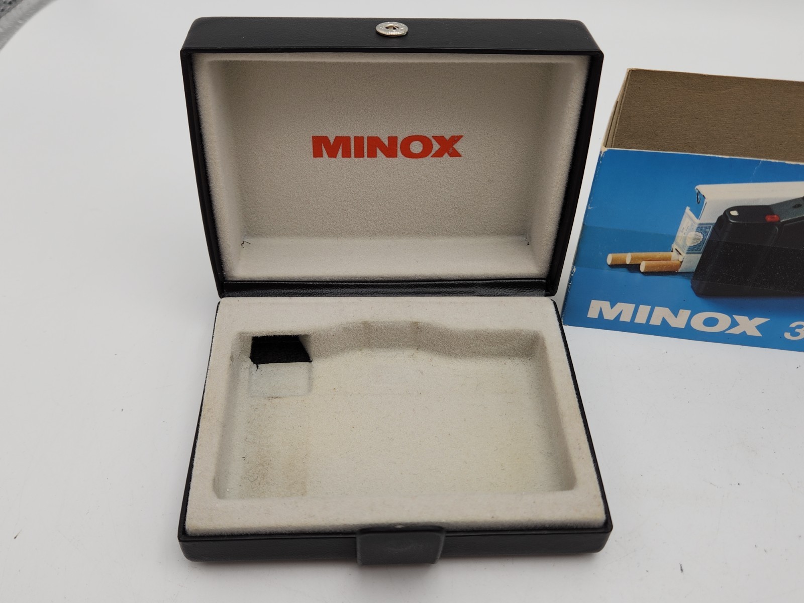 Box ONLY – Minox 35 EL Plastic Display Case for Subminiature Camera Germany