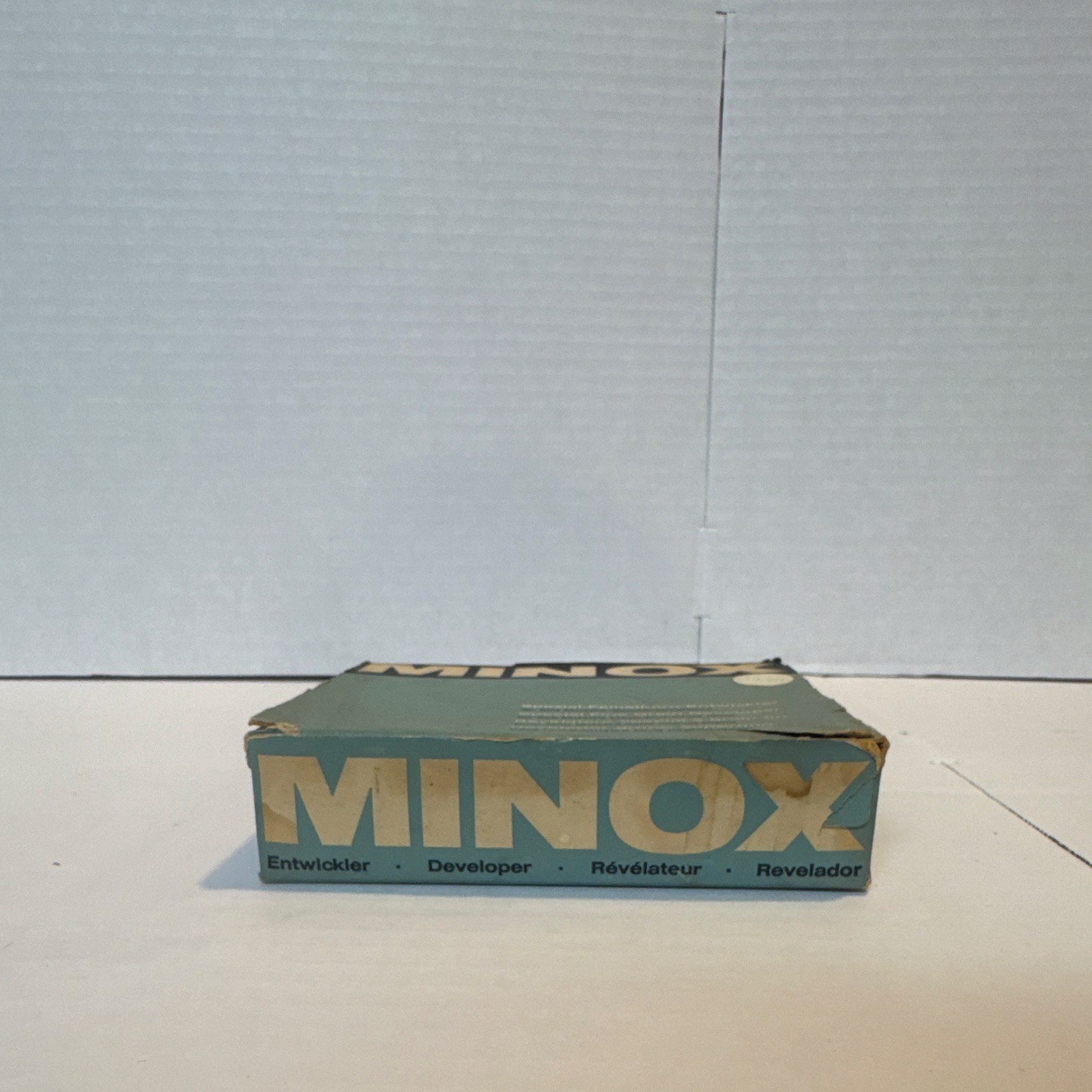Minox Special Fine Grain Developer Ampoules Set in Box for Minox B&W Films