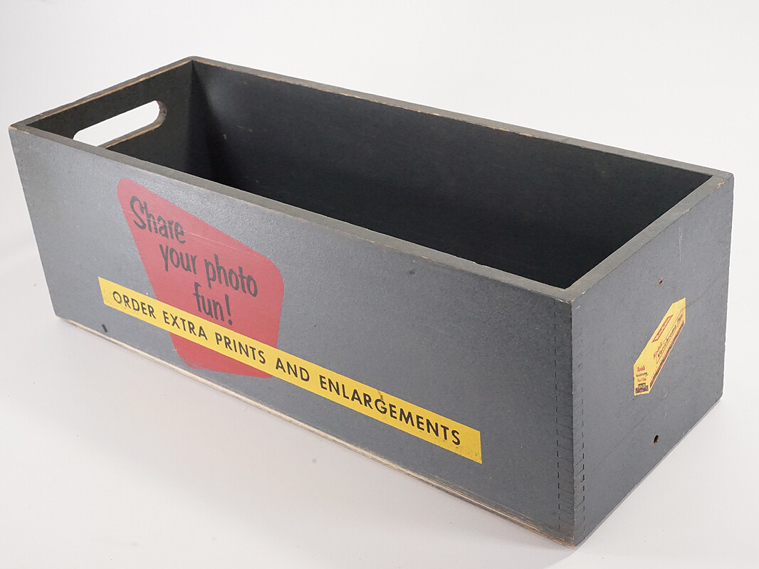 KODAK FILM PROCESSING ENVELOPE HOLDER, EARLIER WOODEN/221339